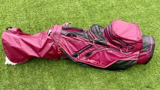 Sun Mountain H2NO Lite Cart Bag lying on the ground