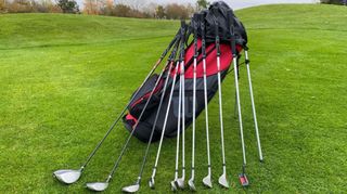 Wilson Prostaff SGI Package Set ready to play on the golf course